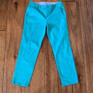 Teal Chino Pants